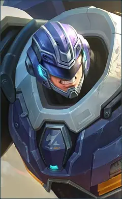 Johnson “Wild Engine” skin, Mobile Legends Default