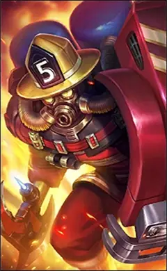 Johnson “Fire Chief” skin, Mobile Legends Common