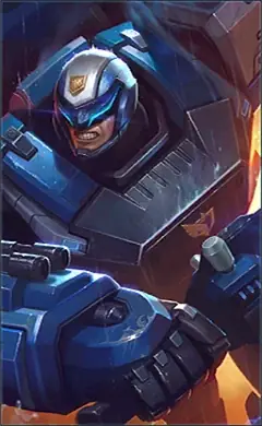 Johnson “S.A.B.E.R. Automata” skin, Mobile Legends S.A.B.E.R.
