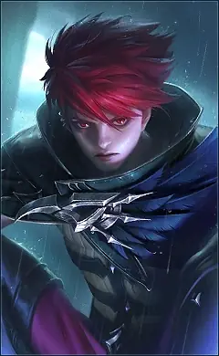 Julian “Scarlet Raven” skin, Mobile Legends Default