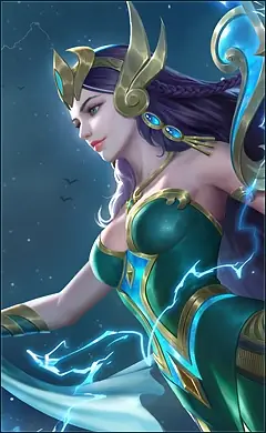 Kadita “Ocean Goddess” skin, Mobile Legends Default