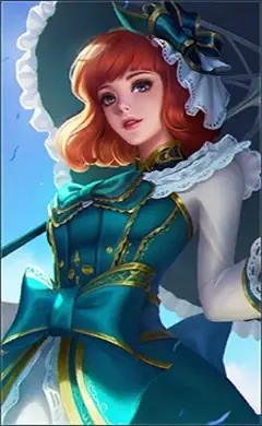 Kagura “Flower Season” skin, Mobile Legends Common