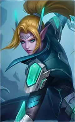 Karina “Phantom Blade” skin, Mobile Legends Elite