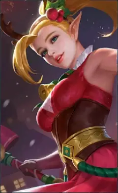 Karina “Christmas Carnival” skin, Mobile Legends Christmas