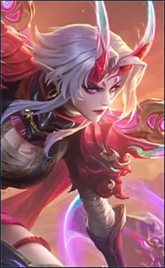 Karrie “Breath of Naraka” skin, Mobile Legends Kishin Densetsu