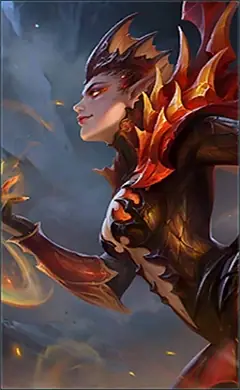 Karrie “Dragon Queen” skin, Mobile Legends Starlight