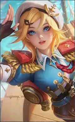 Kimmy “High Seas Cadet” skin, Mobile Legends Elite