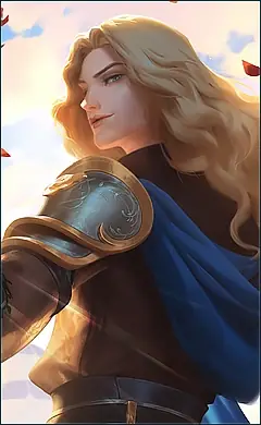 Lancelot “Blade of Roses” skin, Mobile Legends Default