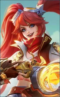 Layla “Blazing Gun” skin, Mobile Legends Blazing Bounties