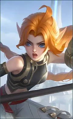 Lolita “Steel Elf” skin, Mobile Legends Default