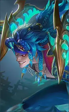 Martis “Darkwater Terror” skin, Mobile Legends Starlight