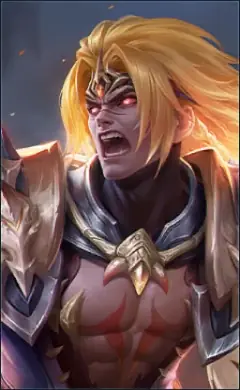 Martis “Warlord King” skin, Mobile Legends Elite