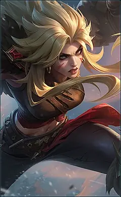 Masha “Wild-oats Fist” skin, Mobile Legends Default