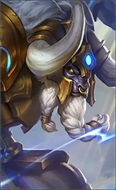 Minotaur “Orbiter” skin, Mobile Legends Season 4