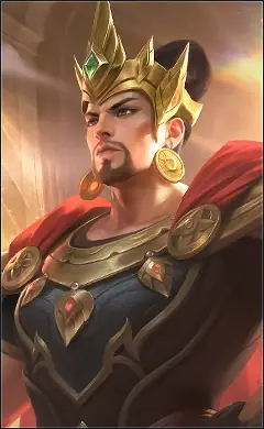 Minsitthar “Courageous Warrior” skin, Mobile Legends Default