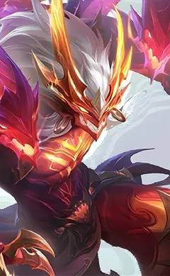 Moskov “Infernal Wrymlord” skin, Mobile Legends ALLSTAR 2024