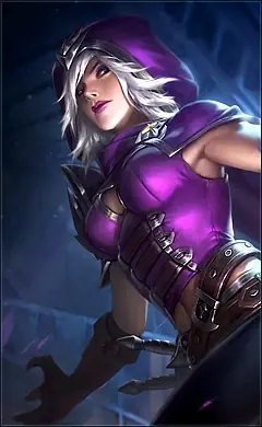 Natalia “Glass Blade” skin, Mobile Legends Common