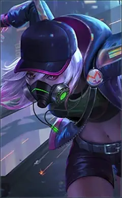 Natalia “Cyber Spectre” skin, Mobile Legends Create (fan design)