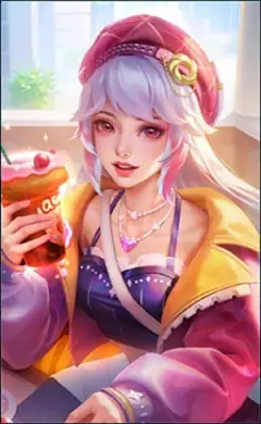 Novaria “Sugar Glaze” skin, Mobile Legends Starlight
