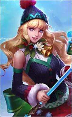 Odette “Christmas Carnival” skin, Mobile Legends Christmas