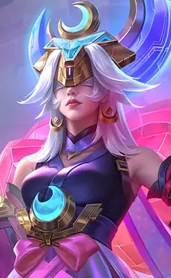 Pharsa “Neon Shingetsu” skin, Mobile Legends Epic