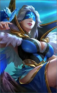 Pharsa “Indigo Aviatrix” skin, Mobile Legends Common