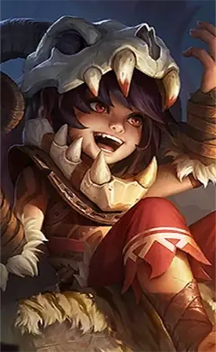 Popol and Kupa “Tribal Howl” skin, Mobile Legends Elite