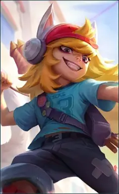 Popol and Kupa “Trouble Makers” skin, Mobile Legends Starlight