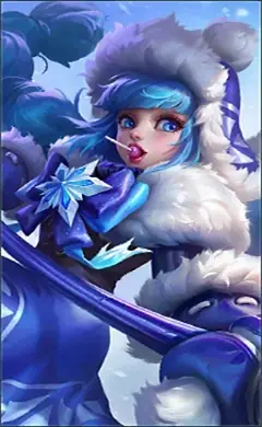 Ruby “Edelweiss” skin, Mobile Legends Elite