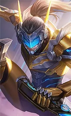 Saber “Golden Flash” skin, Mobile Legends Common