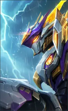 Saber “Codename - Storm” skin, Mobile Legends Legend
