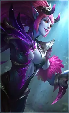 Selena “Abyssal Witch” skin, Mobile Legends Default