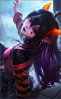 Selena “Gothic Curse” skin, Mobile Legends Elite