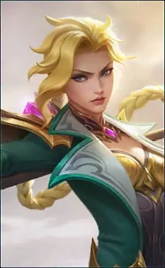 Silvanna “Verdant Lancer” skin, Mobile Legends Elite