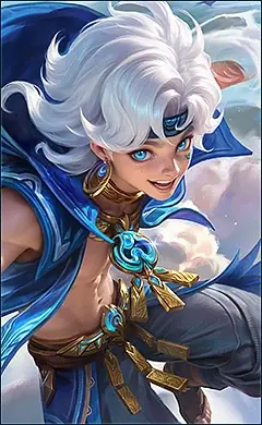 Sora “Shifting Cloud” skin, Mobile Legends Default