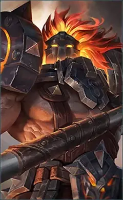 Terizla “Flare” skin, Mobile Legends Elite