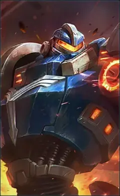 Uranus “Mech Protector” skin, Mobile Legends Rising
