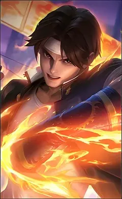 Valir “Kyo Kusanagi” skin, Mobile Legends KOF