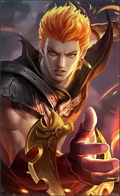 Valir “Son of Flames” skin, Mobile Legends Default