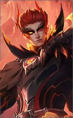 Valir “Draconic Flame” skin, Mobile Legends Dragon Tamer