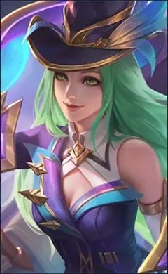 Vexana “Circus Magician” skin, Mobile Legends Starlight