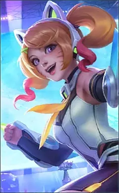 Wanwan “E-girl” skin, Mobile Legends MPL