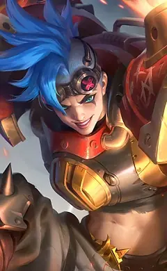 X.Borg “Firaga Armor” skin, Mobile Legends Default