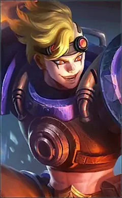 X.Borg “Blue Storm” skin, Mobile Legends Common