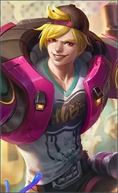 X.Borg “Graffiti Fashion” skin, Mobile Legends Starlight