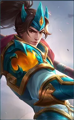 Zilong “Spear of Dragon” skin, Mobile Legends Default