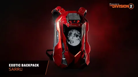 Sarru — Backpack in The Division 2