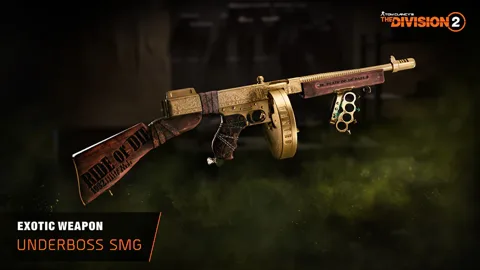 Underboss — Submachine Gun in The Division 2