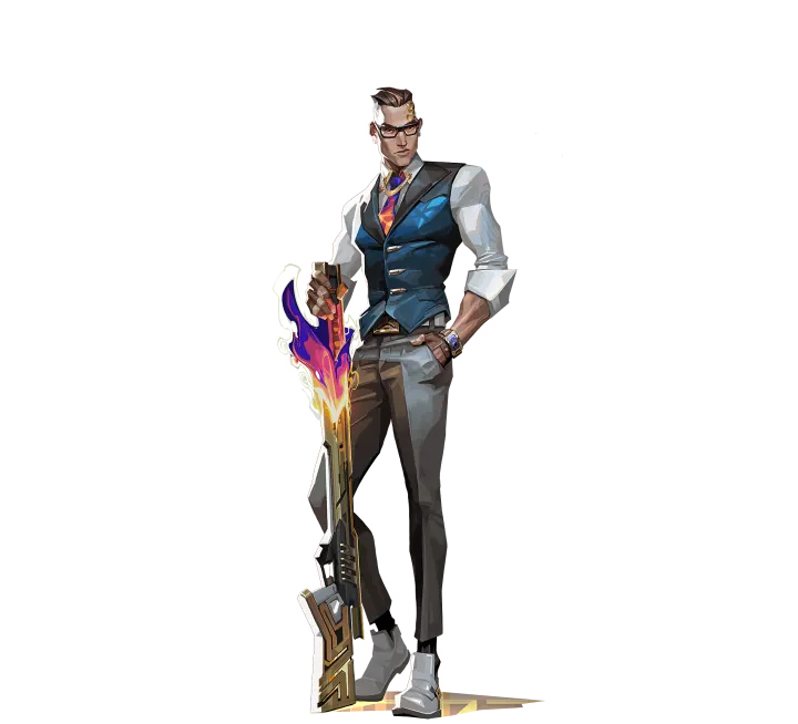 Chamber, VALORANT sentinel, full portrait