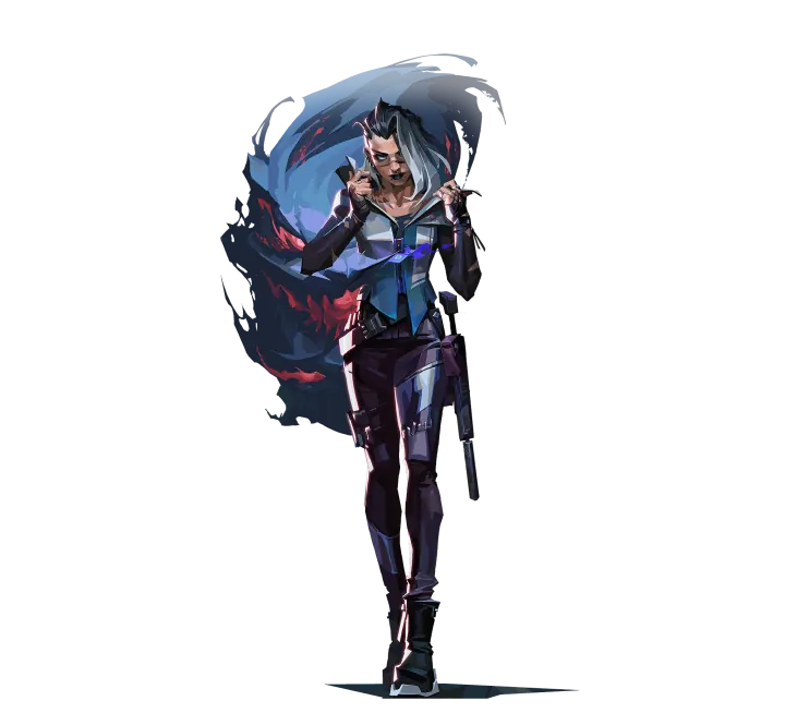 Fade, VALORANT initiator, full portrait